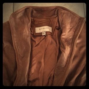 (Andrew Marc) REAL brown leather jacket